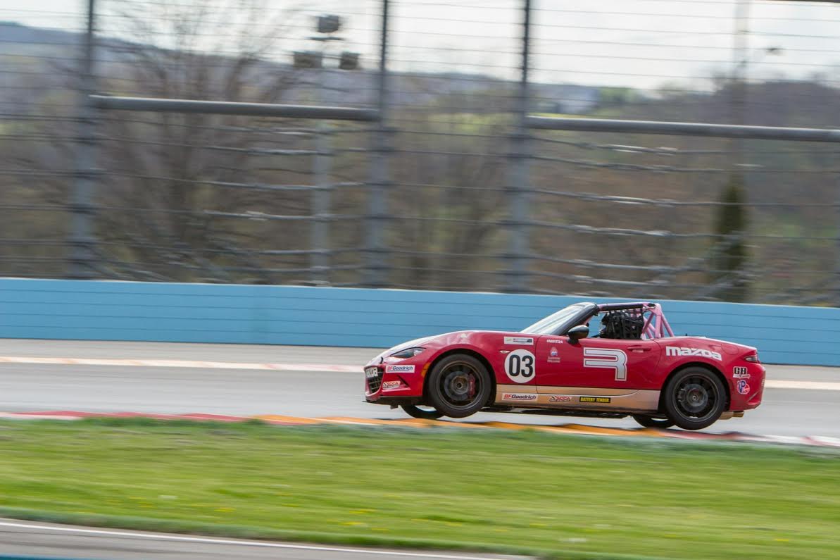 The great repaving job at Watkins Glen made the track surface quick, and the drivers used every inch of it, including some of the new curbing. 