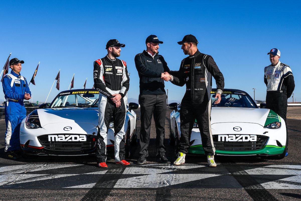 Selin Rollan was awarded the $100k MRT24 scholarship in the end for 2018 Global MX-5 Cup competition.