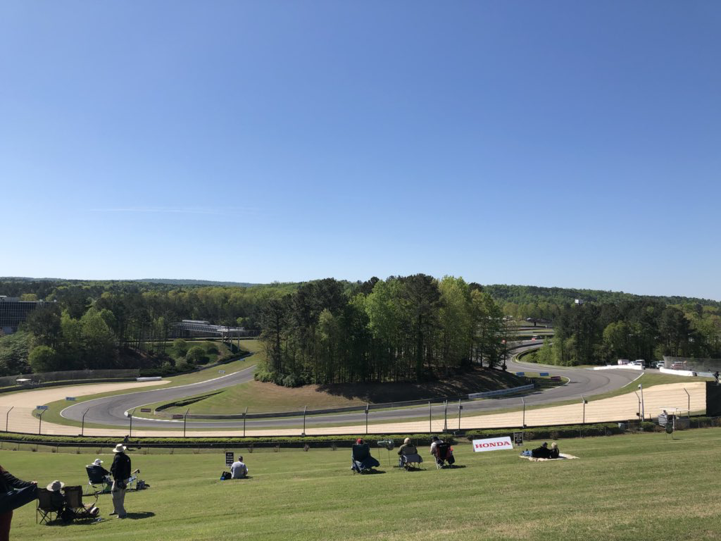 We had perfect weather for racing!