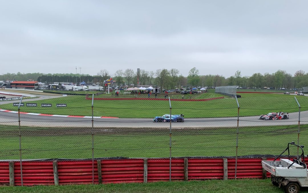 Slippery, Soggy Hot Laps at Mid-Ohio