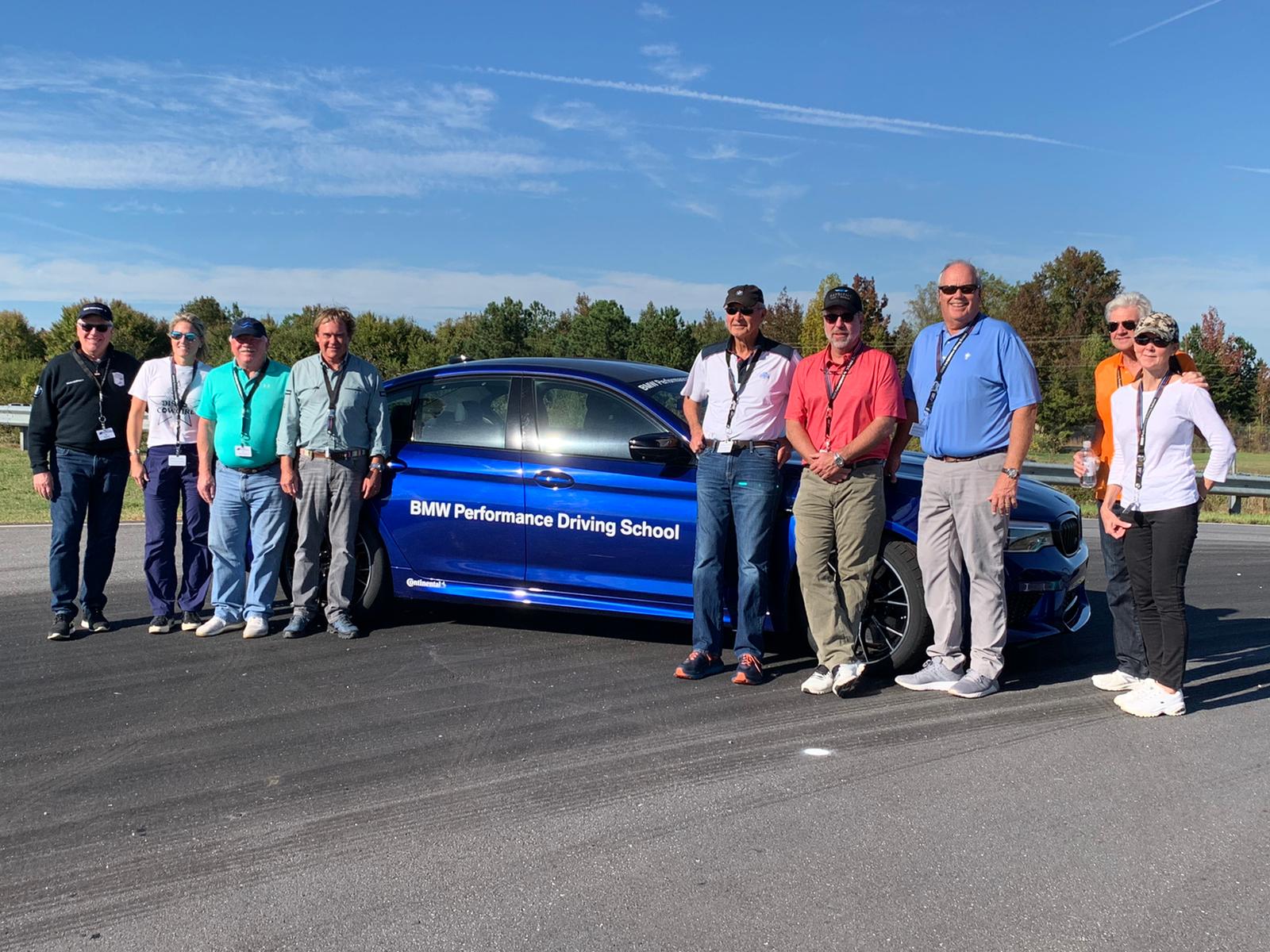 A fun group of drivers from a variety of driving backgrounds.