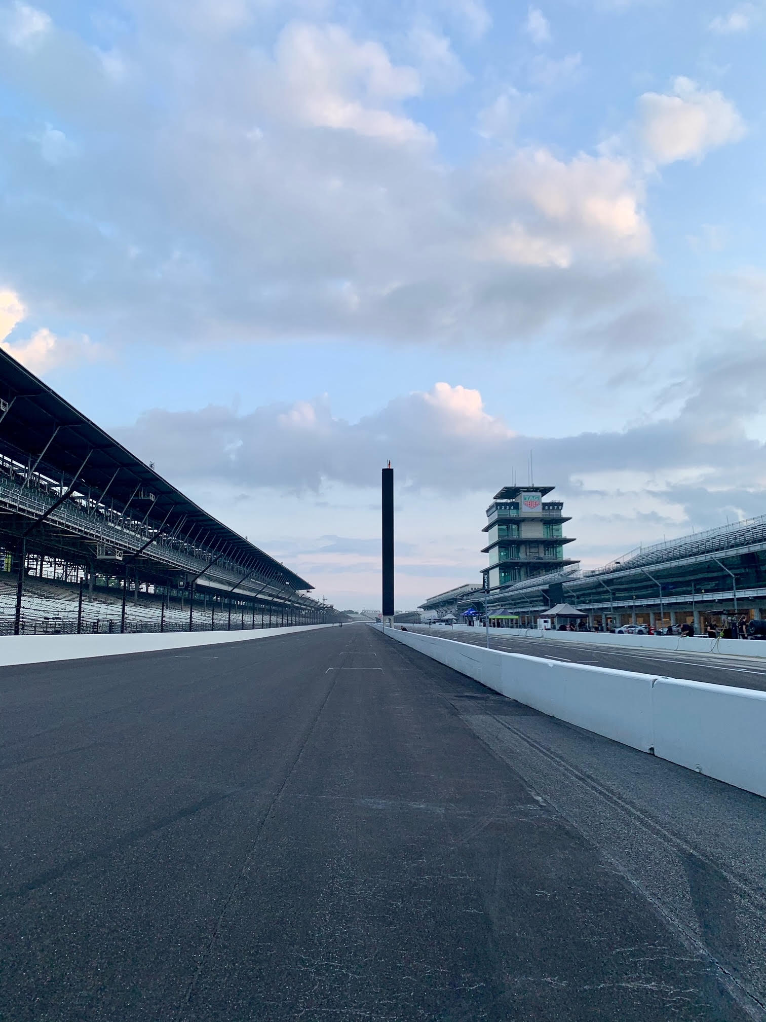  Trackwalks are always a key component to learning a new circuit. Doesn’t get much better than this one, walking over the yard of bricks!