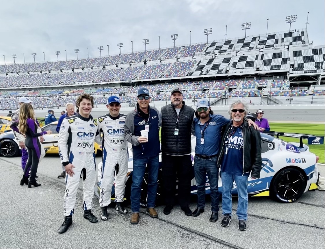 It was great to have special guests from our team partners at CMR Roofing there to cheer us on!