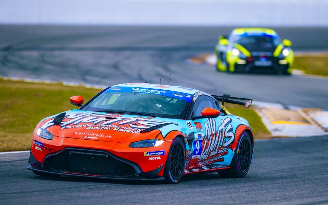 Top 5 at Daytona in the No Limits Aston Martin!