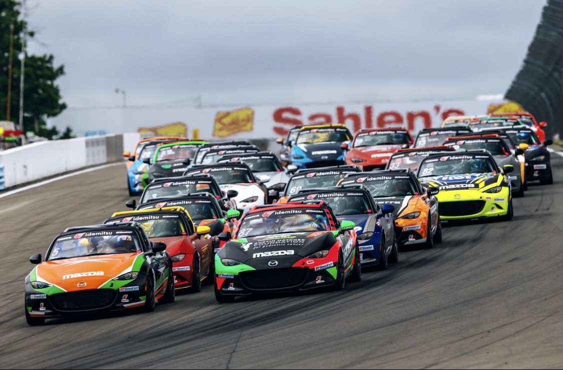 The Watkins Glen IMSA weekend also played host to the MX-5 Cup series rounds 7-8.