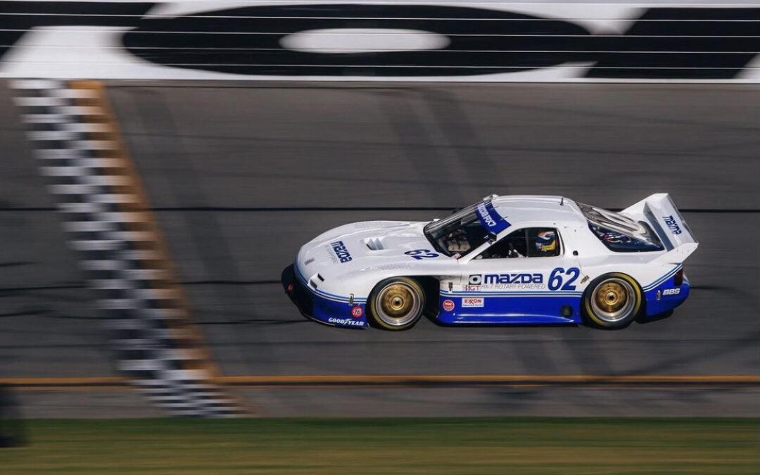 Screaming Around Daytona’s High Banks